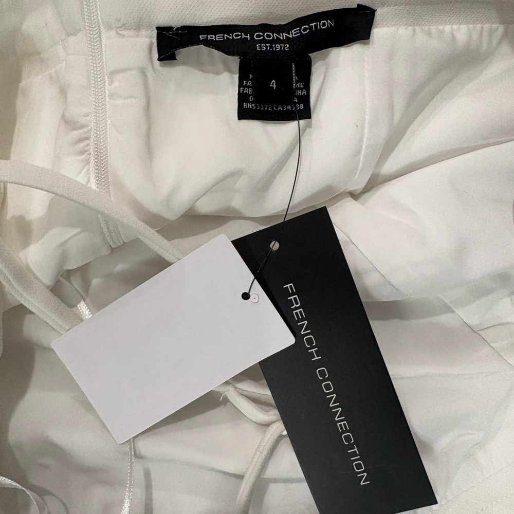 NWT French Connection Bow Minidress - Picture 2 of 5